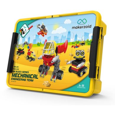 Конструктор Makerzoid Big Building Blocks-Mechanical Engineering Team MKZ-OBK-MET