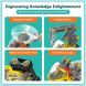Конструктор Makerzoid Big Building Blocks-Mechanical Engineering Team MKZ-OBK-MET