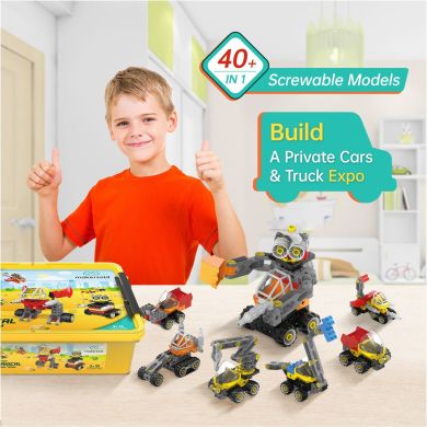 Конструктор Makerzoid Big Building Blocks-Mechanical Engineering Team MKZ-OBK-MET