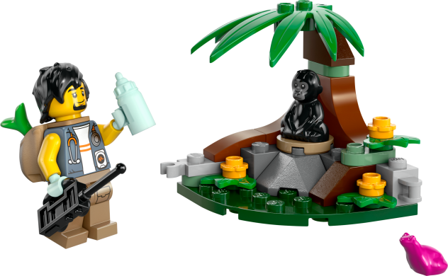 Конструктор Встреча с малышом гориллы LEGO 30665