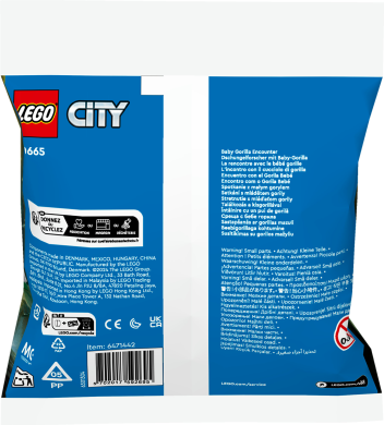 Конструктор Встреча с малышом гориллы LEGO 30665