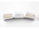Кроватка-трансформер для новорожденного IndigoWood Shuttle белая/натуральное дерево 37616