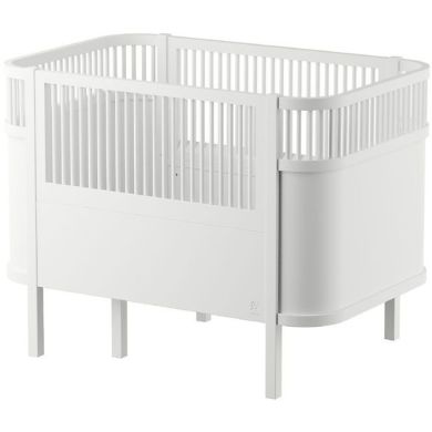 Кровать Sebra Baby & Jr. 115-155 см, классический белый 200130025