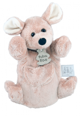 Мягкая игрушка для кукольного театра Мышка Doudou HO1278
