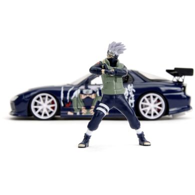 Машина металлическая Jada Наруто'' Мазда RX-7 тюнингована с фигуркой Какаши, масштаб 1:24, 8+ JADA 253255085