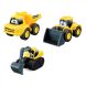 Машинка Bb junior My 1st Сollection Volvo Будівельна техніка в асортименті 16-85123, Жовтий