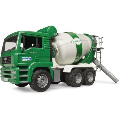 Машинка игрушечная Бетоносмеситель MAN TGA Bruder 02739