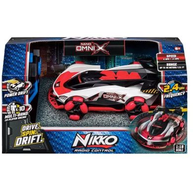 Машинка іграшкова на радіокеруванні Nano Omni X Galactic Red Nikko 10201