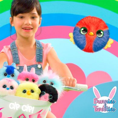 Мягкая коллекционная игрушка-сюрприз Doki Doki ЗАЙЧИКИ И ПТАШКИ (в диспл.) #sbabam T082-2019