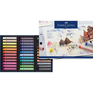 М&rsquo;яка пастель Goldfaber, 36 кольорів 128336