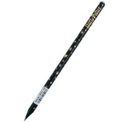 Олівець графітний з кристалом, чорн. корп. Гарі Потер, 36шт, туба KITE HP23-159