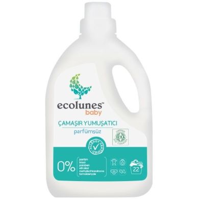 Органический смягчитель для стирки детских вещей Ecolunes 1 л 8681980090056