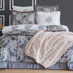 Постільний комплект Cotton box євророзмір Сірий 5562203/Delma