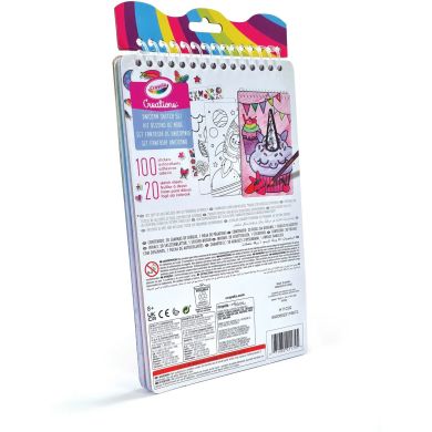 Раскраска Единорог, 20 страниц и наклейки Crayola 04-1174