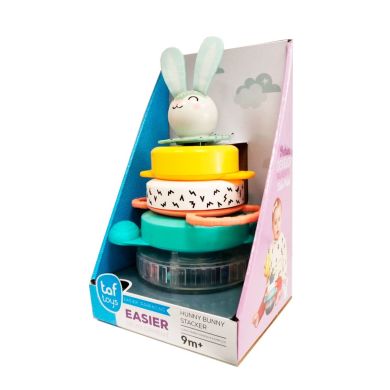 Развивающая пирамидка Taf Toys коллекция &laquo;Полярное сияние&raquo; Кролик 12445, Голубой