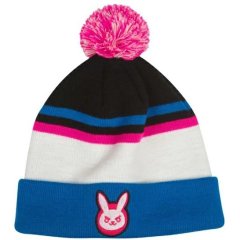 Шапка Overwatch D.Va Pom Beanie-One Size-Blue Jinx JINX-8239