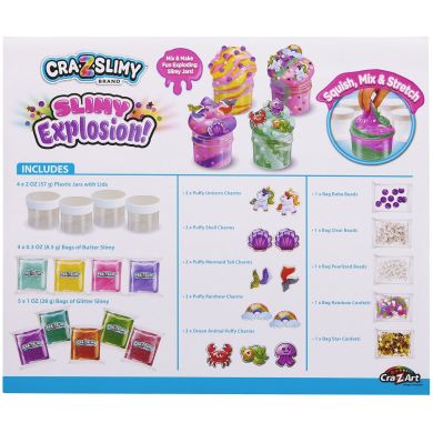 Слайм Cra-Z-Art Slimy Explosion, набор 24ед 60541CRA