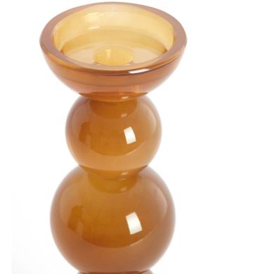 Свічник &Oslash;10x26,5 см ITINGA скло молочно-темно-коричневе Light&Living 6073983