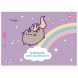 Тетрадь для рисования YES А4 20л/100 скоба, с перфорацией (Pusheen) 130589
