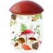 Банка с крышкой в ​​форме гриба из полипропилена &Oslash;12х19см AUTUMN BREEZE POZZI MILANO 2148AUB, 19