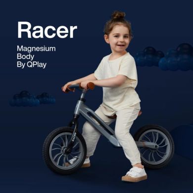Беговел детский Qplay Racer с надувными колесами, black-red Qplay B-300BlackRed