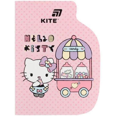 Блокнот вирубка, клей, 60 аркушів, А6 Hello Kitty-1 HK26-223-1
