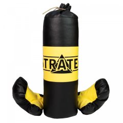 Боксерский набор желто-черный маленький (2071) STRATEG 2071