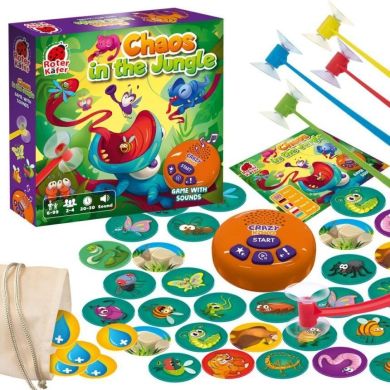 Гра настільна Roter K&auml;fer зі звуковим модулем Хаос у джунглях RK1220-01 RK1220-01
