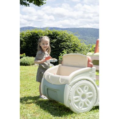 Ігровий центр Smoby Life Автомобіль мандрівника, з гіркою та пісочницею, 233х68х91 см 7600840207