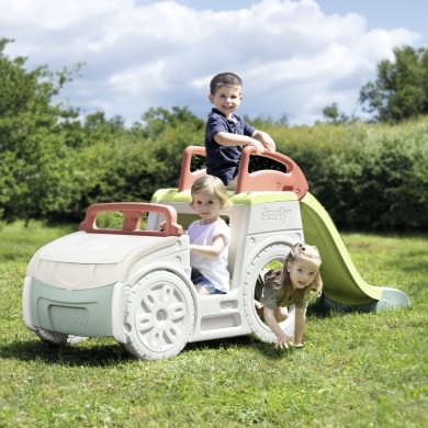 Ігровий центр Smoby Life Автомобіль мандрівника, з гіркою та пісочницею, 233х68х91 см 7600840207