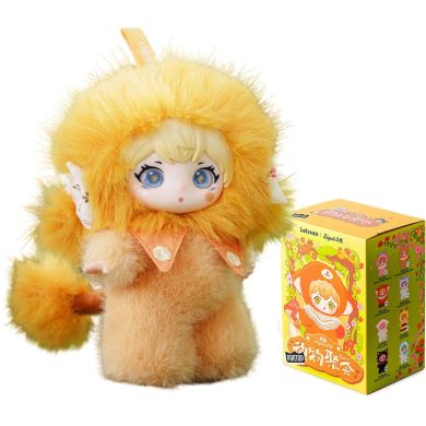 Коллекционная мягкая игрушка с кольцом POP TOP Letsvan серии Ziyuli ПАТЫ ЗВЕРОК (в дисп., в асс.) 17Zl-0601