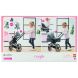 Коляска складана Corolle 3 в 1 Cybex зі знімною люлькою, кошиком, серія 36-42 см, 3+ 9000140770