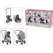 Коляска складана Corolle 3 в 1 Cybex зі знімною люлькою, кошиком, серія 36-42 см, 3+ 9000140770