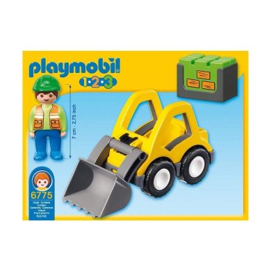 Конструктор Playmobil Бульдозр с фигуркой водителя 6775