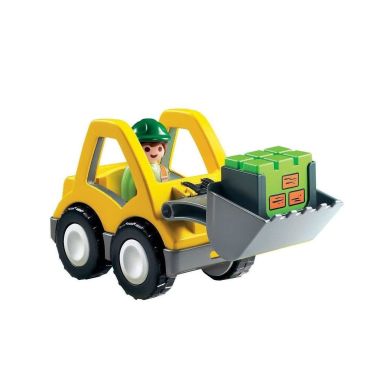 Конструктор Playmobil Бульдозр с фигуркой водителя 6775