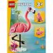 Конструктор Дикі тварини: рожевий фламінго LEGO Creator 31170