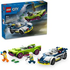 Конструктор Переслідування маслкара на поліцейському автомобілі LEGO City 60415
