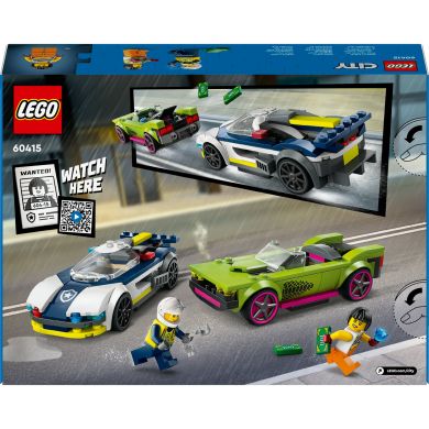 Конструктор Переслідування маслкара на поліцейському автомобілі LEGO City 60415