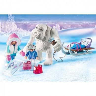 Конструктор Playmobil Снежный человек с санями 9473