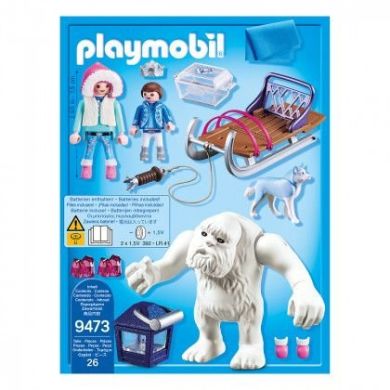 Конструктор Playmobil Снежный человек с санями 9473