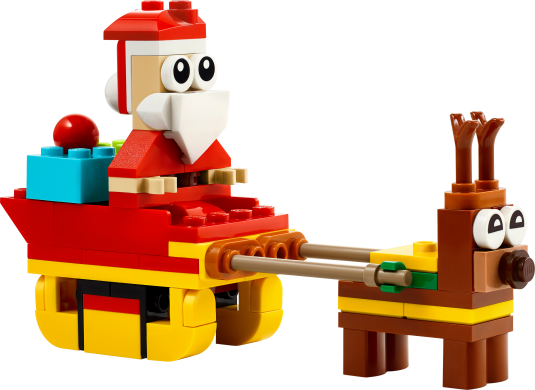 Конструктор Поїздка на санчатах Санти LEGO 30670