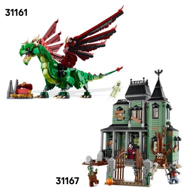 Конструктор Середньовічний замок із лицарем на коні LEGO Creator 31168