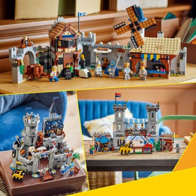 Конструктор Середньовічний замок із лицарем на коні LEGO Creator 31168