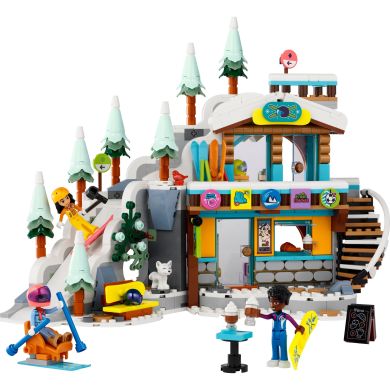 Конструктор Праздничная горнолыжная трасса и кафе LEGO Friends 980 деталей 41756