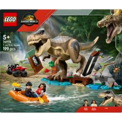 Конструктор Побег по реке от тираннозавра LEGO Jurassic World 76975