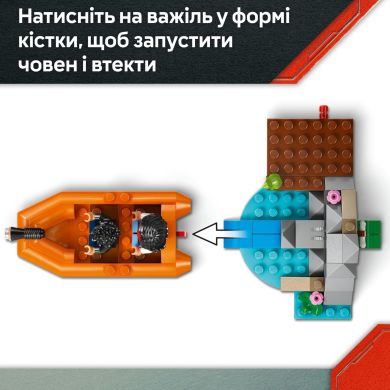Конструктор Втеча річкою від тиранозавра LEGO Jurassic World 76975