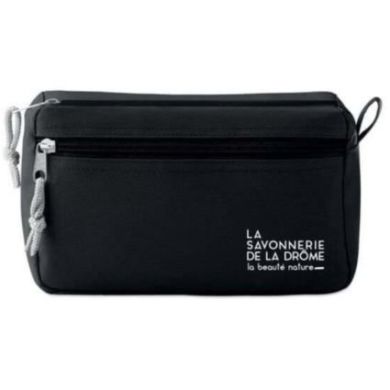 Косметичка чорна 21x13 Savon de la Dr&ocirc;me 3760311954566