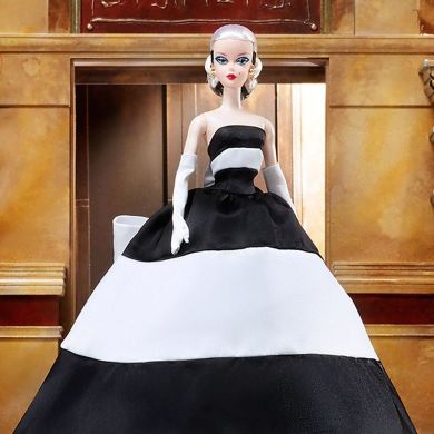 Коллекционная кукла Barbie Барби Signature «Черный и белый на все времена» FXF25