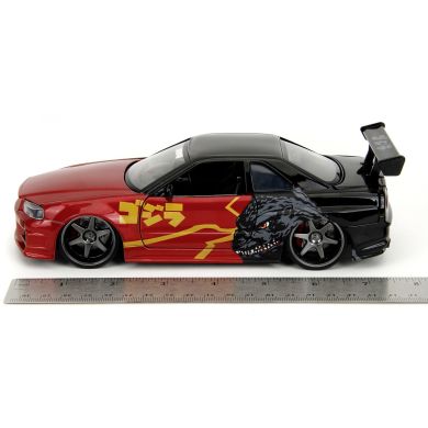 Машина металева Jada Годзила Hiccaн GTR, масштаб 1:24, 8+ JADA 253253024