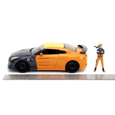 Машина металева Jada Наруто Ніссан GT-R з фігуркою Наруто, масштаб 1:24, 8+ JADA 253255054
